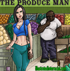 cartoon big cock small pussy - The produce man: I would love to see a big cock take her tight pussy