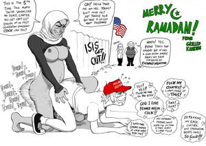 Muslim Porn Hentai - 503KiB, 1754x1239,  GrilledKambing-518488-Trumpboy_gets_nice_ramadan_present_from_pakistani_neighbor[1].jpg