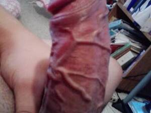 curved veiny cock - So the gf just loves a thick veiny cock so she asked me to snap this