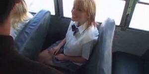 asian guy blonde bus - Blonde School Girl and Asian Guy in Bus - Tnaflix.com