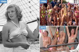 naked beach parties at night - Spring Break photos from 2018 all the way back to the 1930s pinpoint moment  nudity, sex and wild parties started | The Sun