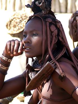 African Tribes Women Sexy - Himba Tribe Woman Africa