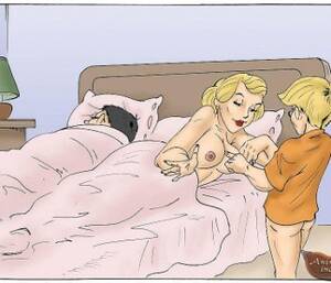 Daddy Mommy Cartoon Porn - Dennis fucks his mom while father sleeps | Erofus - Sex and Porn Comics