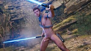 Jedi Exile Porn - Jedi Survivor nude mod (by maxveers22) : r/rule34gay