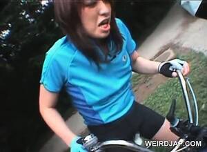 japan sex bike - Teen Japanese Girls Dildo Fucked While Riding Bikes at Nuvid