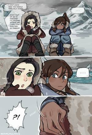 Korrasami Fan Fiction Xxx - AU where Korra and Asami knew eachother while Korra was still training at  the compoud (