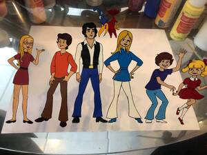 Brady Bunch Cartoon Porn Art - Filmation the Brady Kids Hand Painted Animation Cel Art - Etsy