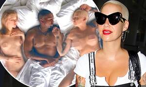 Amber Rose - Amber Rose sides with Kanye West amid his feud with Taylor Swift | Daily  Mail Online