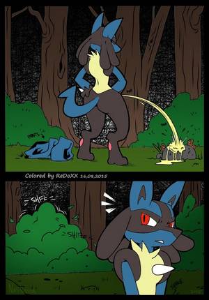 Lucario Threesome Porn - A Wild Lucario Appears ...