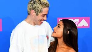 Ariana Grande Facial Porn - Ariana Grande song thanks her exes, Pete Davidson talks breakup on SNL |  CBC News