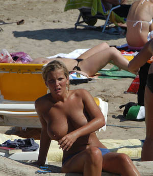 Big Beach Tit Fucking - Pic #3 Big Tits