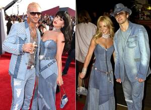 Kortney Kane Katy Perry Porn - Katy Perry pays homage to Britney Spears and Justin Timberlake with custom  denim ensemble at MTV VMAs â€“ New York Daily News