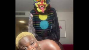 ebony clown xxx - Marley DaBooty Getting her pussy Pounded By Gibby The Clown - XVIDEOS.COM