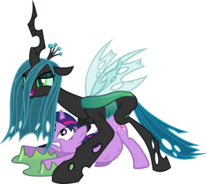 Cadence Porn Mlp Chrysails - 546325 - explicit, grimdark, artist:badumsquish, derpibooru exclusive, queen  chrysalis, twilight sparkle, changeling, changeling queen, pony, unicorn,  g4, belly, bondage, changeling domination, changeling slime, chrysdom,  doggy style, egg, egg ...