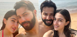 mixed gender nude beach groups - Varun Dhawan & Sara Ali Khan enjoy a Beach day in Goa | DESIblitz