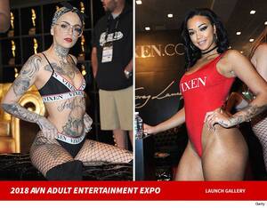 Avn Top Female Porn Star - Porn Stars on Display at the 2018 AVN Adult Entertainment Expo in Vegas