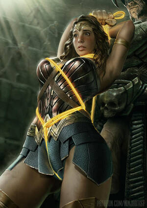 Bondage Wonder Woman Porn - Wonder Woman & Steppenwolf [Justice League] [bondage] (NinjArtist) :  r/rule34