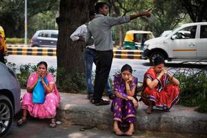 Baby Small Girl Forced Sex - Members of the All India Democratic Women's Association after a May 31  protest in New Delhi