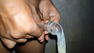 Indian Porn Condom - Indian Enjoy Masturbation With Condom and Sex Toy watch online