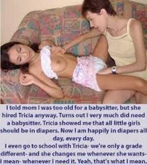 Babysitter Lesbian Captions - Lesbian Babysitter Caption | Sex Pictures Pass