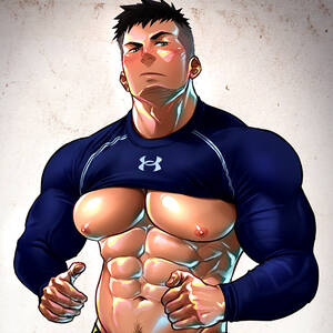 Big Pecs Gay Porn Cartoons - ArtisticJinsky] Massive Pecs - Gay Manga | HD Porn Comics