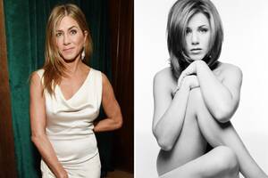 jennifer aniston big tits - Jennifer Aniston poses naked and Jennifer Lopez braves big cats for  incredible charity auction pics | The US Sun