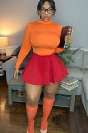 ebony cosplay nude - Ebony Velma cosplay | MOTHERLESS.COM â„¢