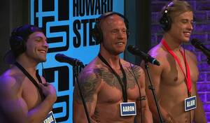 Howard Stern Gay Porn - Howard Stern Show Features 3 Naked Gay Porn Star Alam Wernik, Aaron Savvy &  Eddie Danger