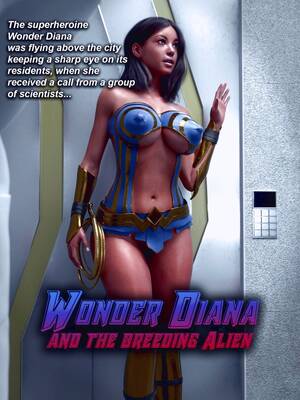 3d Breeding Porn Caption - Wonder Diana and the Breeder porn comic - the best cartoon porn comics,  Rule 34 | MULT34