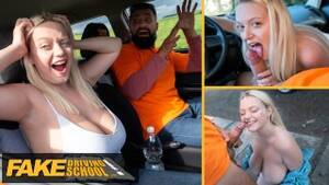 huge polish tits fucking - Fake Driving School - Huge boobs Polish girl hot hard fuck in public after  high adrenaline incident - RedTube