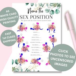 Gamer Sex Position - Sex Position Game - Etsy UK