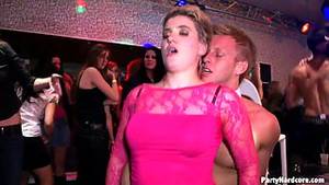 club party creampie - Noisy club party turns into an awesome group sex party