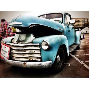 Cars 2 Porn - Old Chevy Truck at Walt Disney Studios for the Cars 2 event