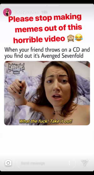 Fucking Girl Meme - When the porn star you made a meme about posts it on her IG story... :  r/MetalMemes