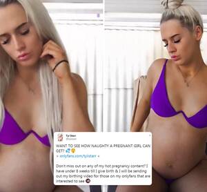 Hot Pregnant Porn Stars - Pornhub star Tyi Starr vows to sell video of her GIVING BIRTH online so her  fans 'can see how naughty a pregnant girl can get' â€“ The Sun | The Sun