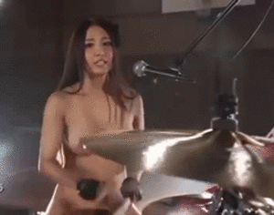 japanese nude drums - Nude Drummer from Japanese Girls Band Porn Pic - EPORNER