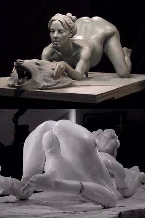 britney spears pregnant naked - Controversial Britney Sculpture Makes It Big - The Art History Archive