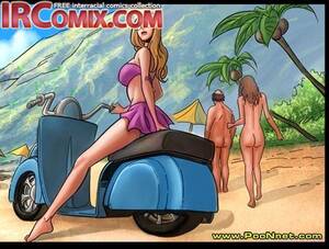 naked beach toons - Hot porn toons about hot nude beach