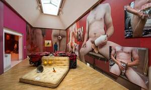 huge dick nude beach sex - Sarah Lucas at the Whitechapel: more than the sum of her parts | Sarah  Lucas | The Guardian