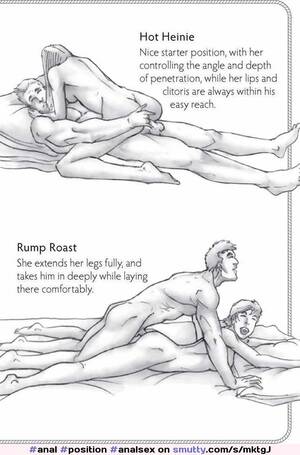 anal sex positions cartoon - Sex Positions Drawings