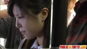 Japanese Teen Public Bus - 