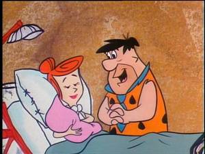 1960 The Flintstones Porn - Birth of Pebbles Flintstone. '