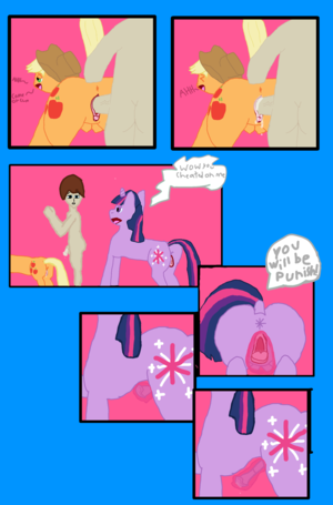 Mlp Human Porn - First ever mlp porn comic(not God with human yet) : r/ClopClop