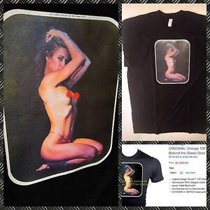 classic nudist naturist - vTg Orig 70s Marilyn Chambers Nude Porn Star Adult sex queen UNUSED t-shirt  LG | eBay