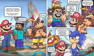 Banjo Kazooie Porn Gender Bend - Steve in Smash (ArchdanMiiverse) : r/SmashBrosUltimate