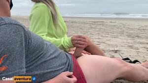 Amateur Public Beach Porn - Free Quickie on Public Beach, People Walking near - Real Amateur Porn Video  HD