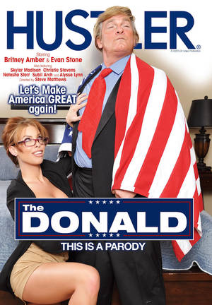 Arnold Schwarzenegger Porn Parody - Donald Trump, Hustler, The Donald, Porn parody