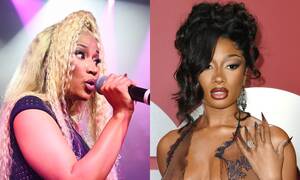 Nicki Minaj Porn Public - Nicki Minaj Reacts To Megan Thee Stallion's 'Hiss' With 'Big Foot'