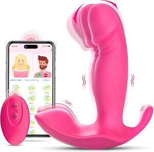 mature double vibrator - Amazon.com: Wearable G Spot Dildo Vibrators Adult Sex Toys for Women or  Men, App Remote Control Panty Mini Vibrator with 10 Quickly Wiggling &  Vibrating Modes Panties Quite Rose Toy Sex Machine :