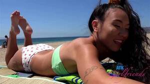 asian pov beach - Watch Behind the scenes fun kicking it on the beach with Kimmy Kimm giving  a blowjob - Pov, Asian, Close Porn - SpankBang